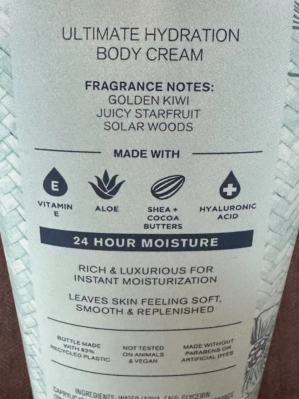 Bath & Body Works Thailand Sweet Kiwi & Starfruit Body Cream 8 oz
